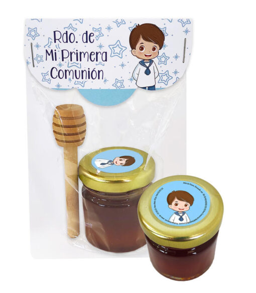 pack nino comunion miel de 40 grs con palito 1